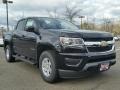 2016 Black Chevrolet Colorado WT Crew Cab 4x4  photo #1