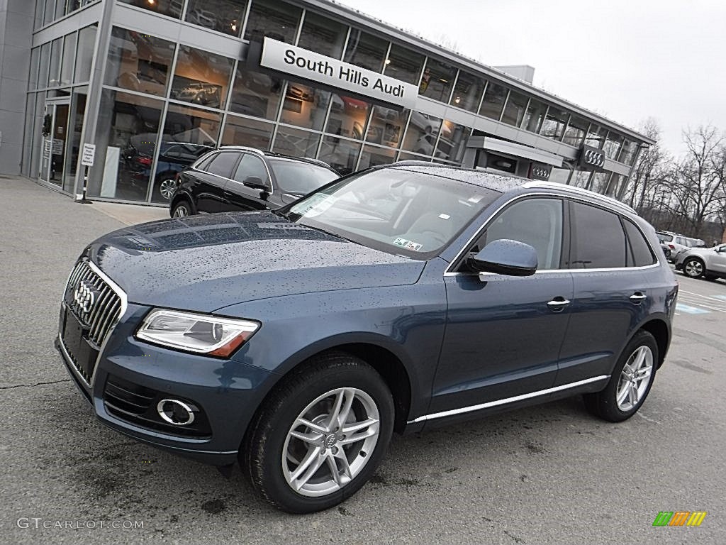 2016 Q5 2.0 TFSI Premium quattro - Utopia Blue Metallic / Titanium Gray photo #1