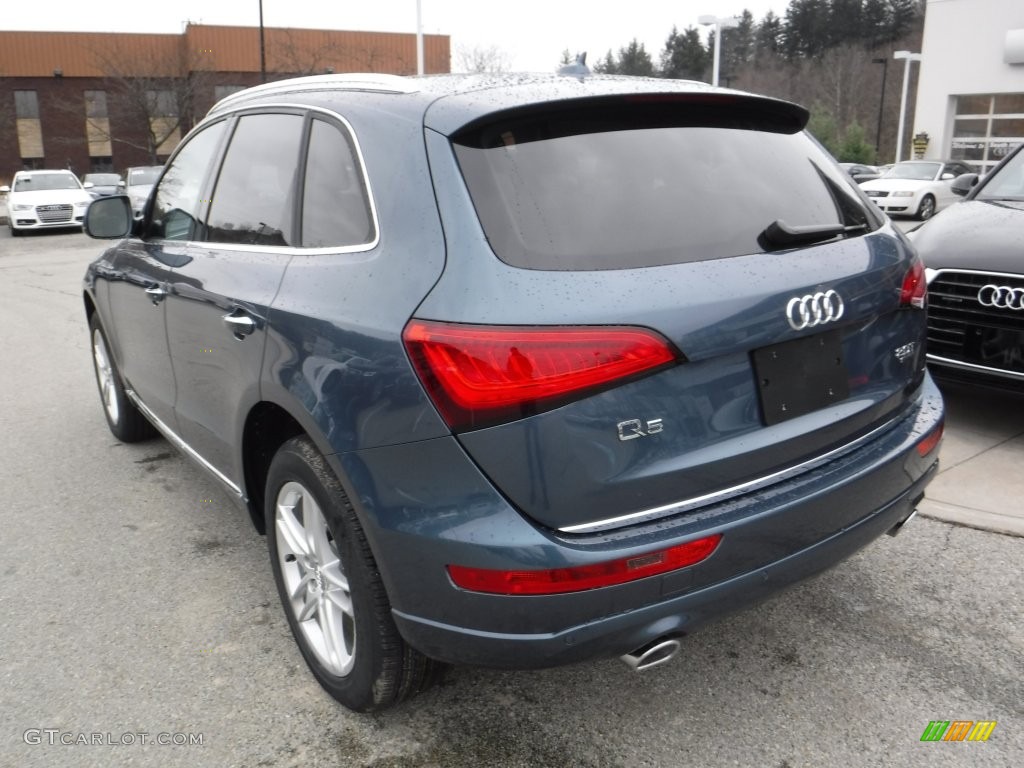 2016 Q5 2.0 TFSI Premium quattro - Utopia Blue Metallic / Titanium Gray photo #13