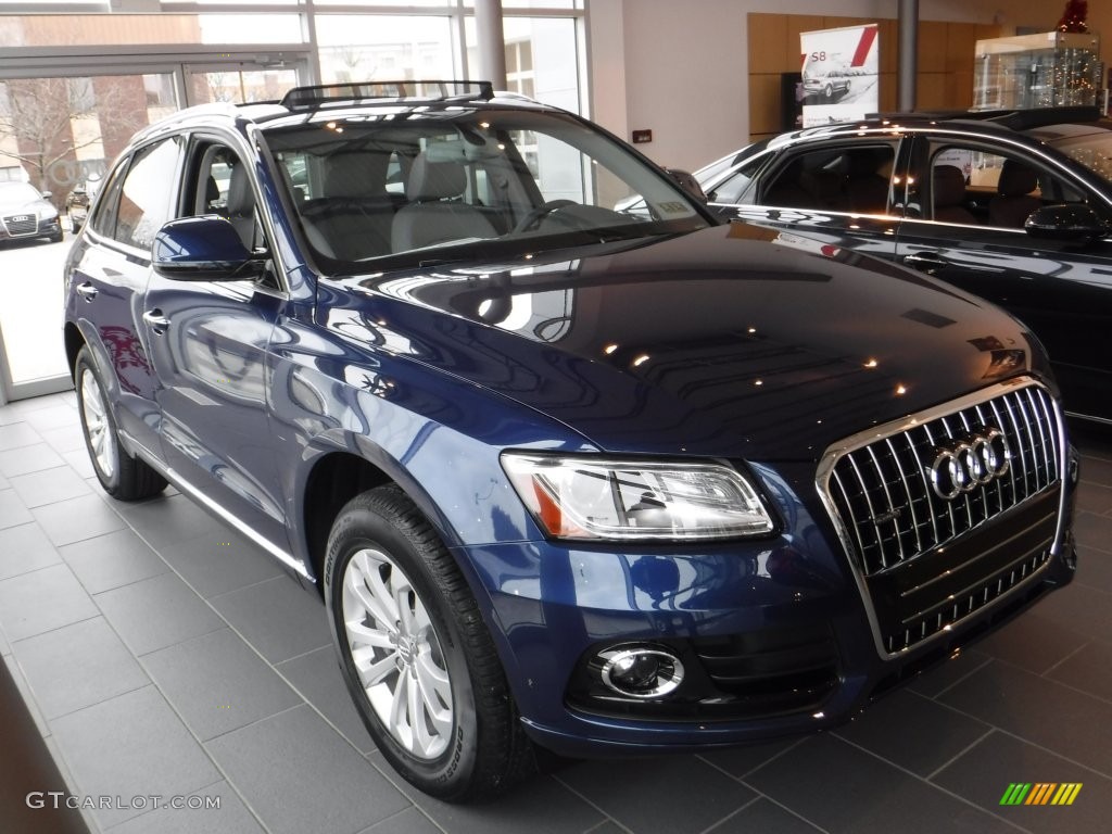 2016 Q5 2.0 TFSI Premium quattro - Scuba Blue Metallic / Titanium Gray photo #7