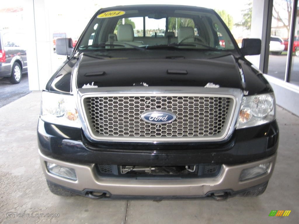 2004 F150 Lariat SuperCab 4x4 - Black / Tan photo #20