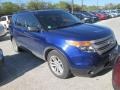 2014 Deep Impact Blue Ford Explorer FWD  photo #1