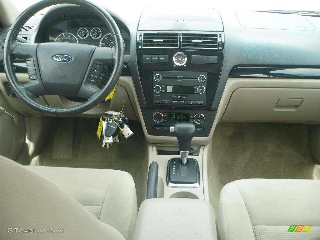 2008 Fusion SEL V6 - Vapor Silver Metallic / Medium Light Stone photo #10