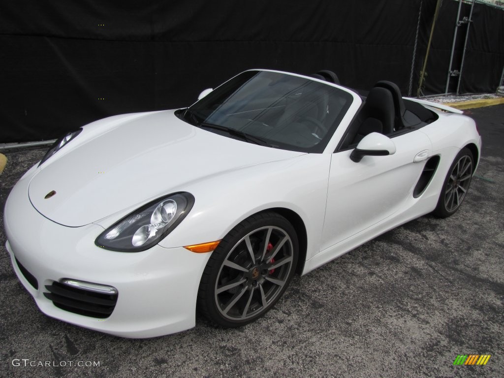 2013 Boxster S - White / Black photo #1