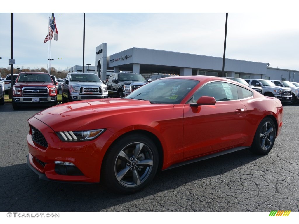 2016 Mustang V6 Coupe - Race Red / Ebony photo #3