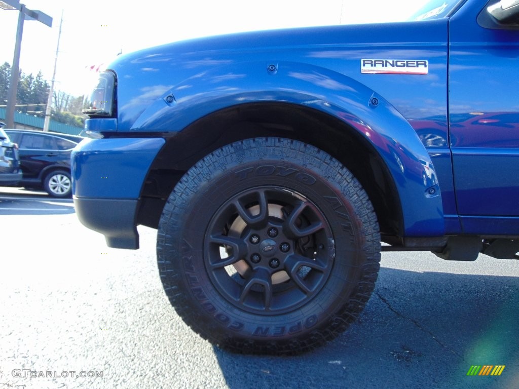 2011 Ranger Sport SuperCab 4x4 - Vista Blue Metallic / Medium Dark Flint photo #11