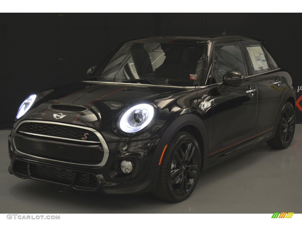 2016 Hardtop Cooper S 4 Door - Midnight Black Metallic / Carbon Black photo #1