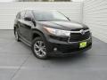 2015 Attitude Black Metallic Toyota Highlander XLE  photo #1