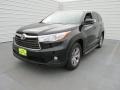 2015 Attitude Black Metallic Toyota Highlander XLE  photo #7