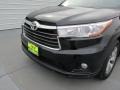 2015 Attitude Black Metallic Toyota Highlander XLE  photo #10