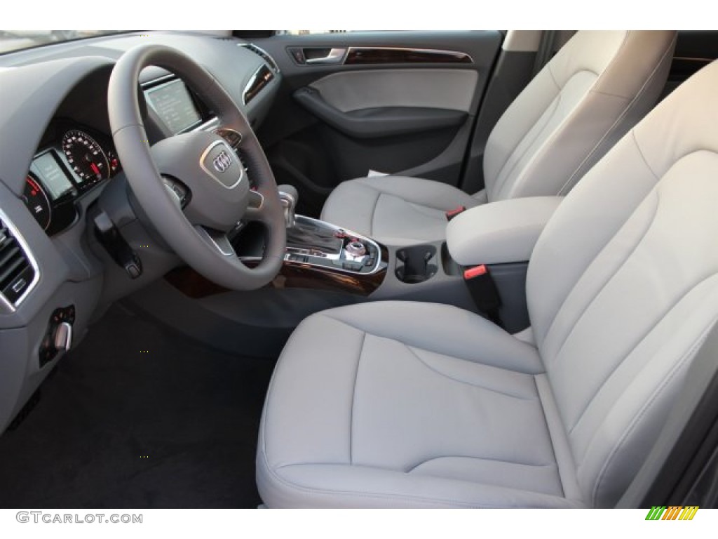 Titanium Gray Interior 2016 Audi Q5 2.0 TFSI Premium quattro Photo #109127786