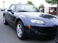 2008 Stormy Blue Mica Mazda MX-5 Miata Roadster  photo #2