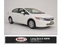 Taffeta White - Civic LX Sedan Photo No. 1
