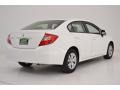 Taffeta White - Civic LX Sedan Photo No. 7