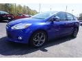 Performance Blue - Focus SE Hatchback Photo No. 3