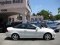 2007 Arctic White Mercedes-Benz CLK 350 Cabriolet  photo #2