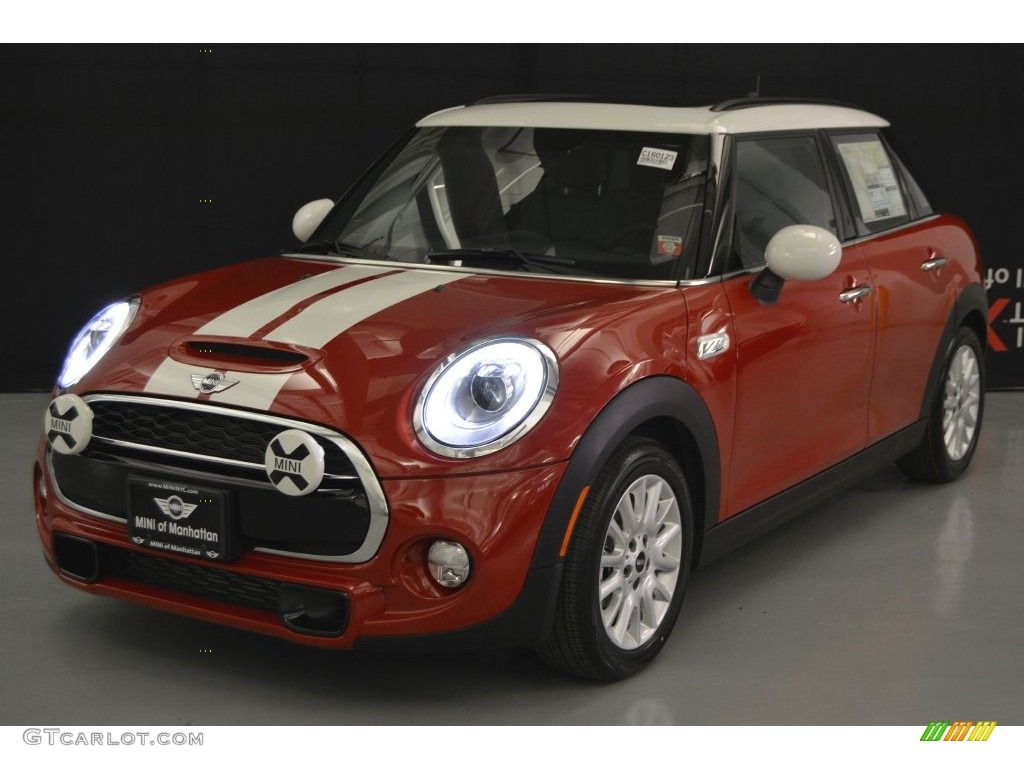 2016 Hardtop Cooper S 4 Door - Blazing Red Metallic / Carbon Black photo #1