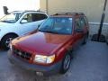 1999 Canyon Red Pearl Subaru Forester L #109113935