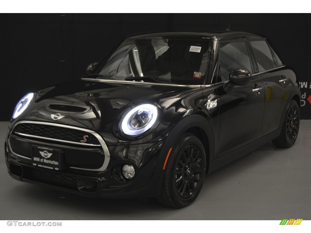 2016 Hardtop Cooper S 4 Door - Midnight Black Metallic / Carbon Black photo #1