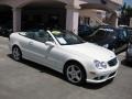 2007 Arctic White Mercedes-Benz CLK 350 Cabriolet  photo #23