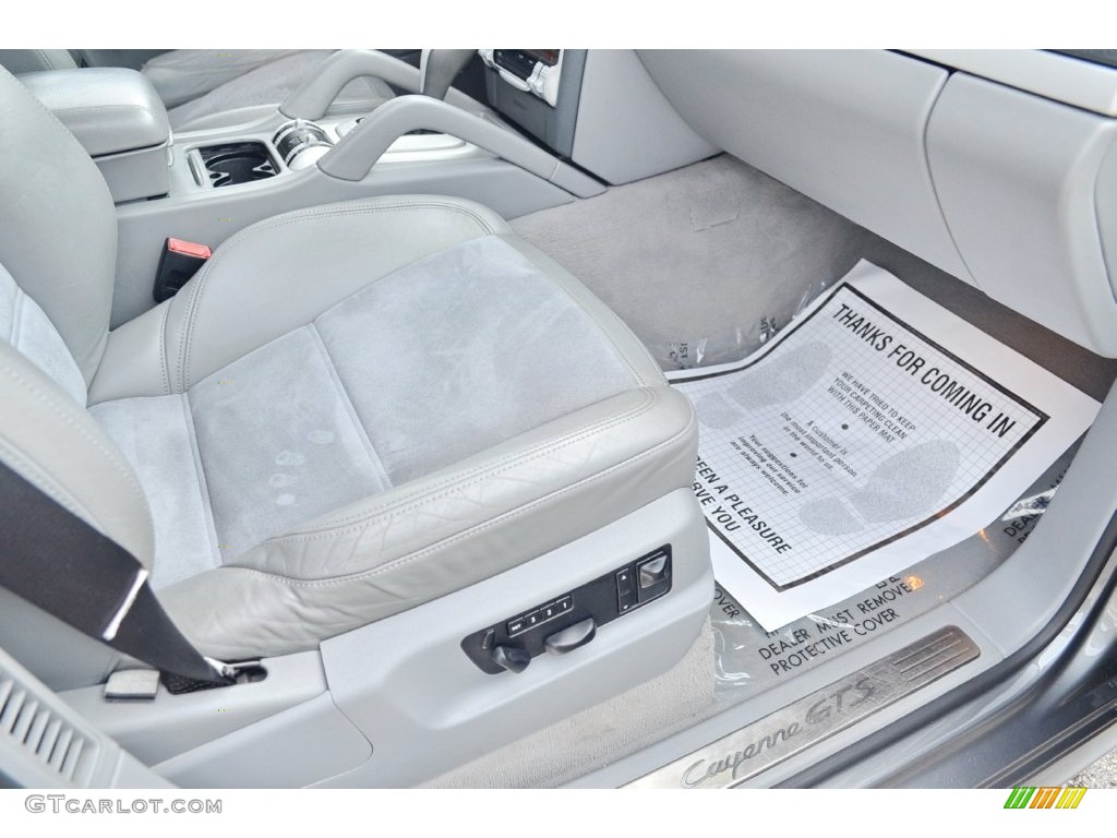 Stone/Steel Grey Interior 2008 Porsche Cayenne GTS Photo #109131795