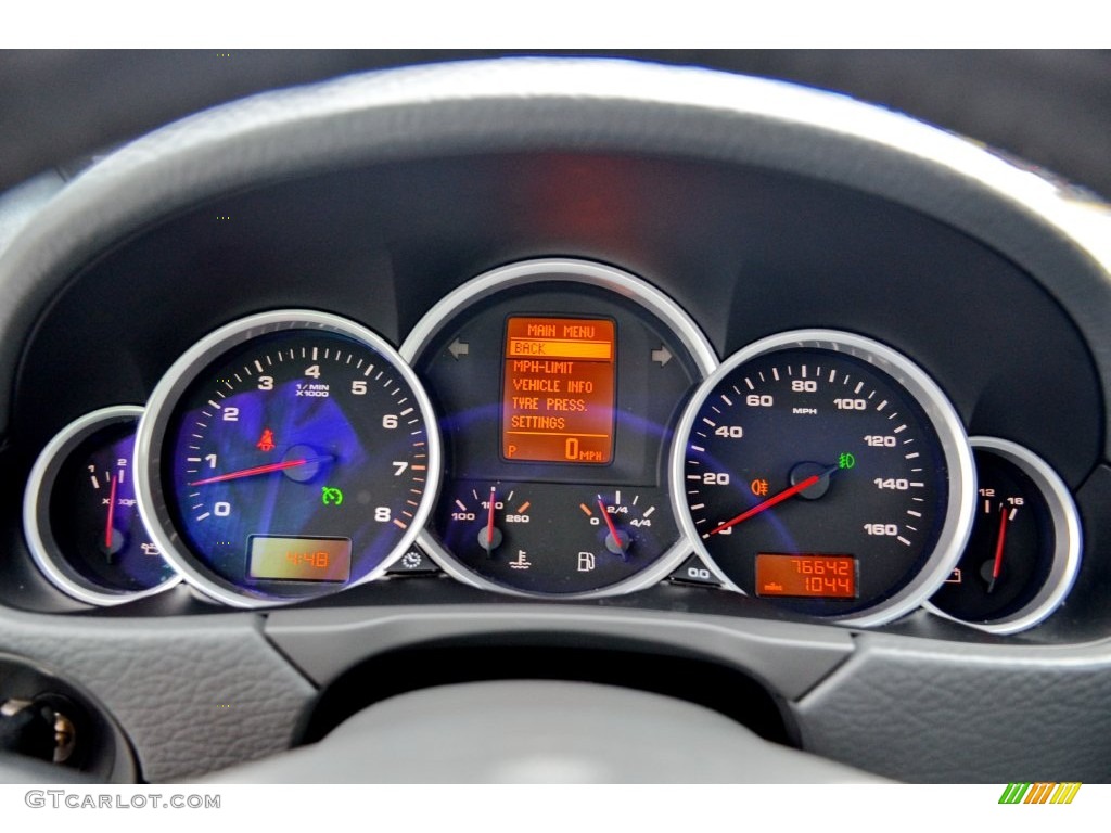 2008 Porsche Cayenne GTS Gauges Photo #109132161