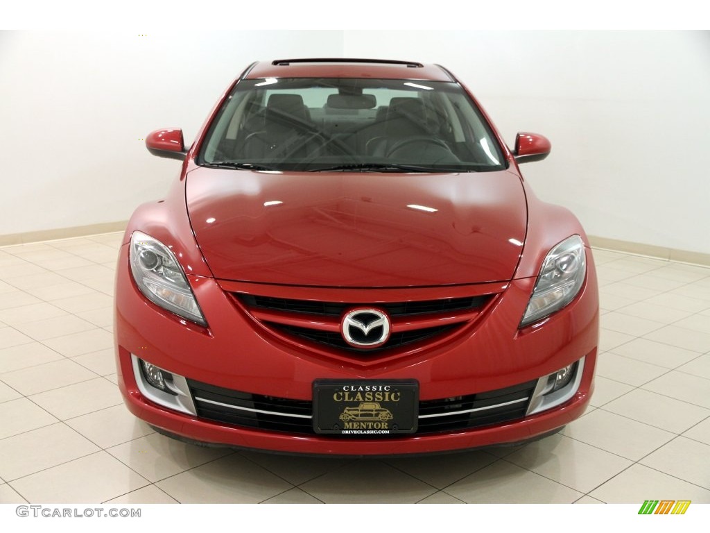 2009 MAZDA6 s Grand Touring - Sangria Red Mica / Black photo #2