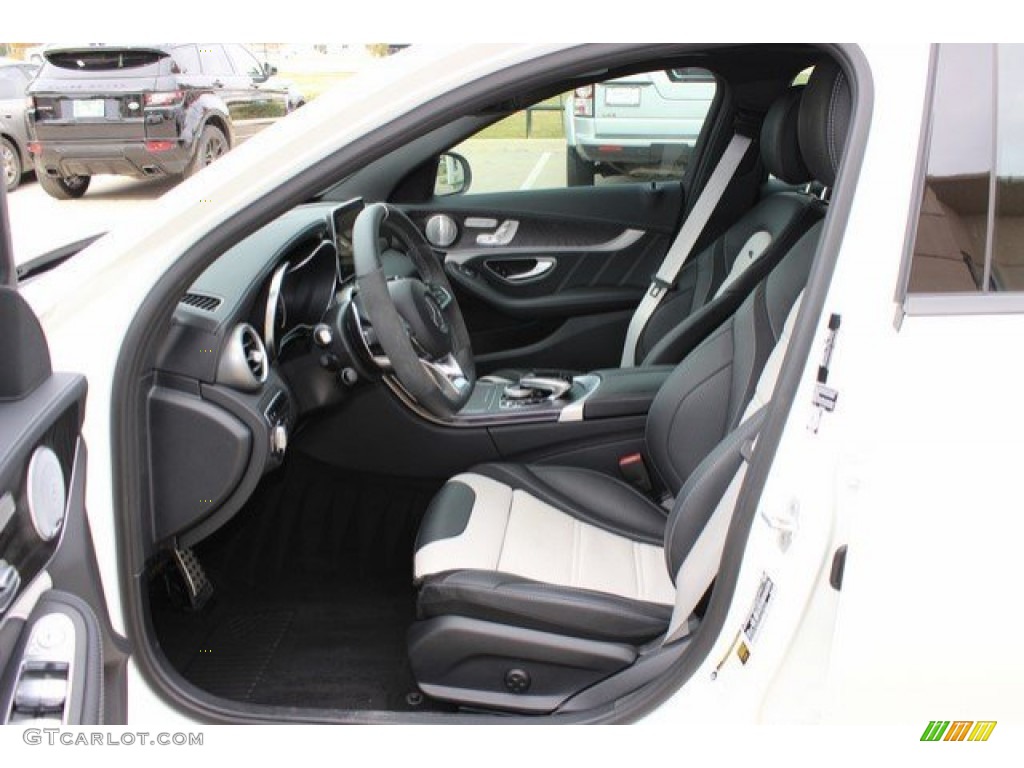 designo Porcelain/Black Interior 2015 Mercedes-Benz C 63 AMG Coupe Photo #109133496
