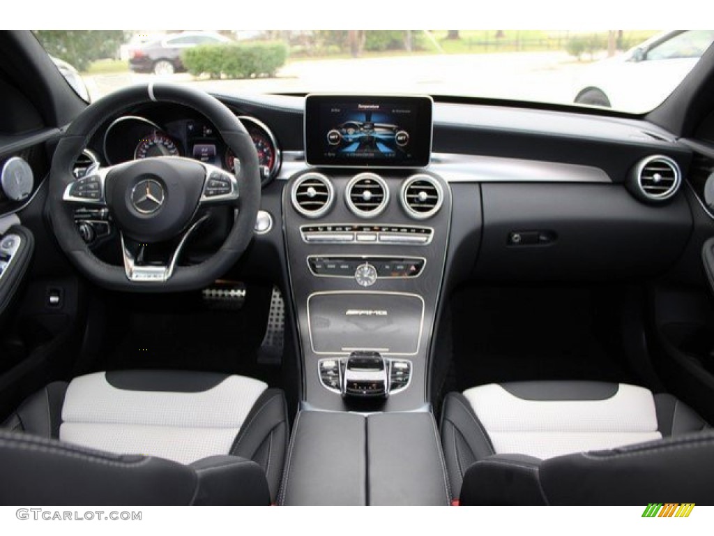 designo Porcelain/Black Interior 2015 Mercedes-Benz C 63 AMG Coupe Photo #109133520