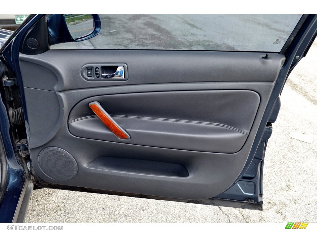 2005 Passat GLX Sedan - Blue Graphite Metallic / Grey photo #12