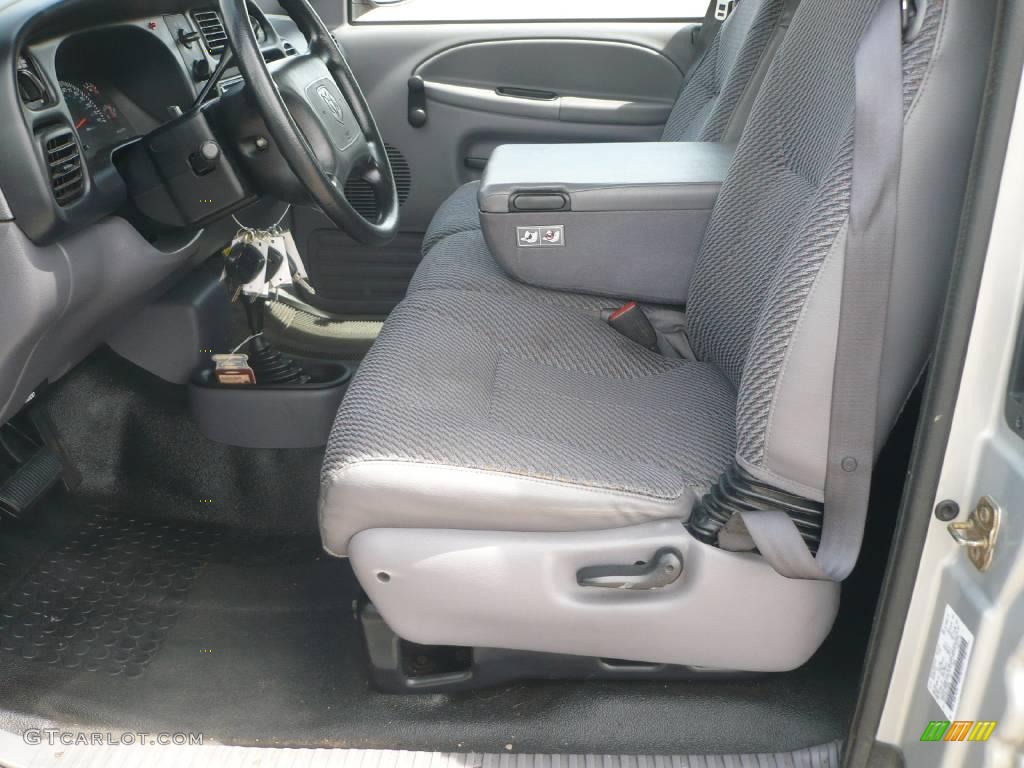 2000 Ram 2500 ST Extended Cab 4x4 - Light Driftwood Satin Glow / Mist Gray photo #6