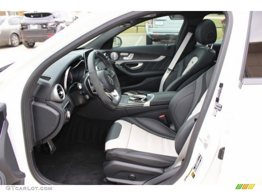 designo Porcelain/Black Interior 2015 Mercedes-Benz C 63 AMG Coupe Photo #109134219