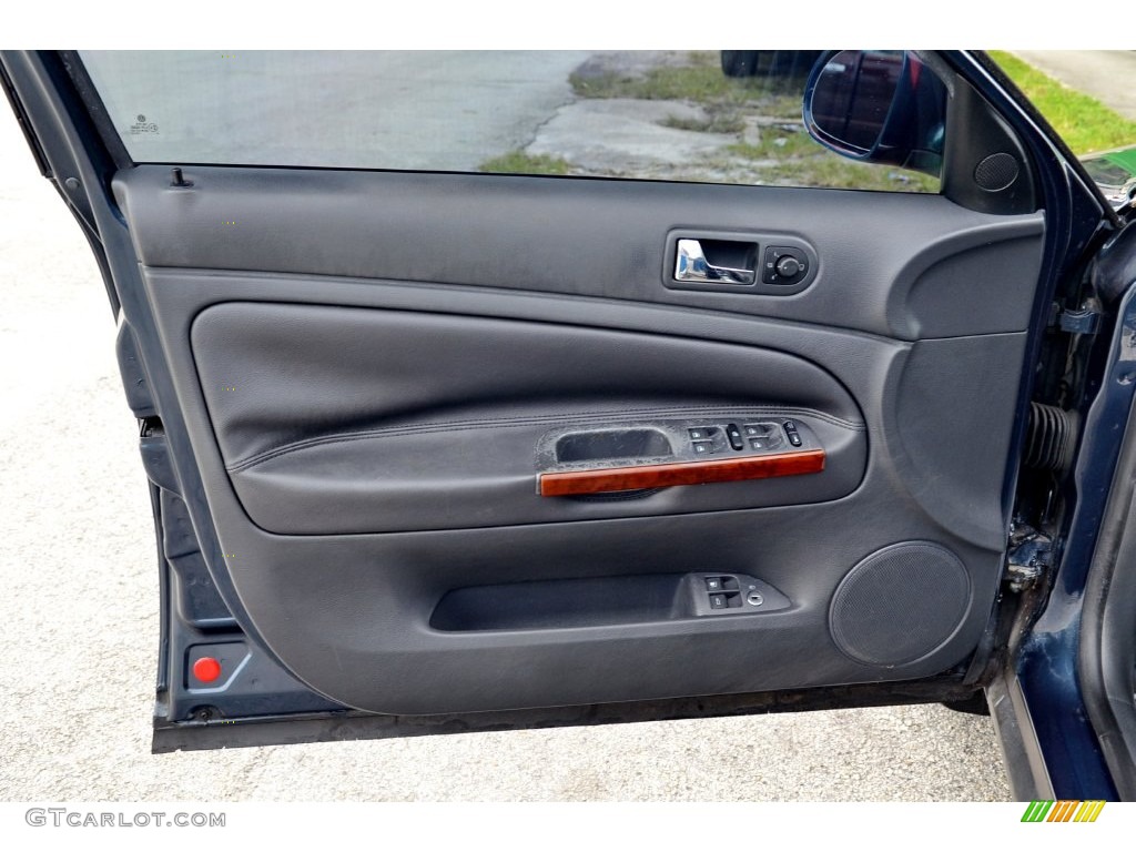 2005 Passat GLX Sedan - Blue Graphite Metallic / Grey photo #39