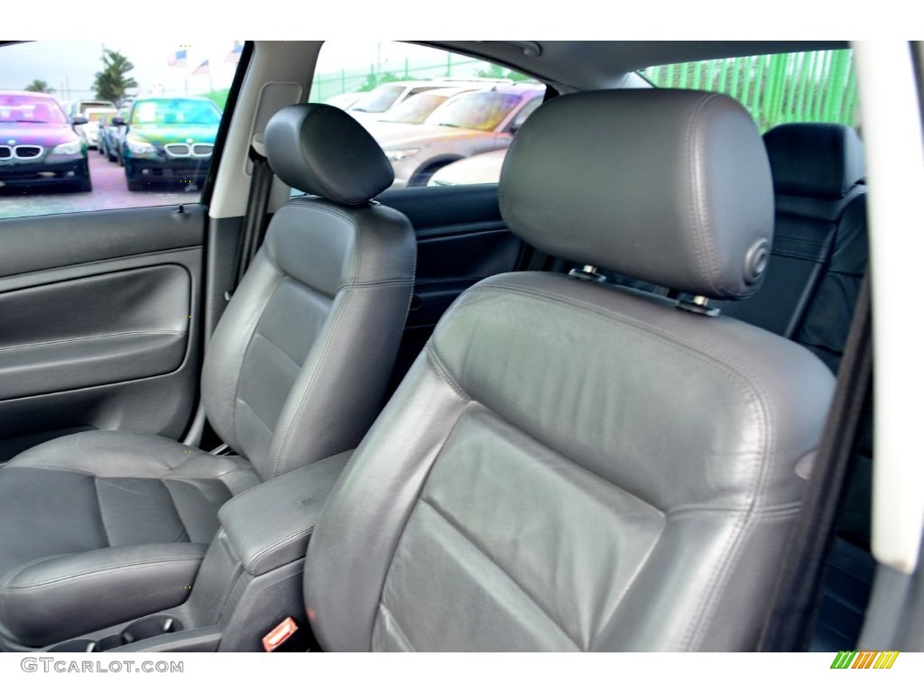 2005 Passat GLX Sedan - Blue Graphite Metallic / Grey photo #43