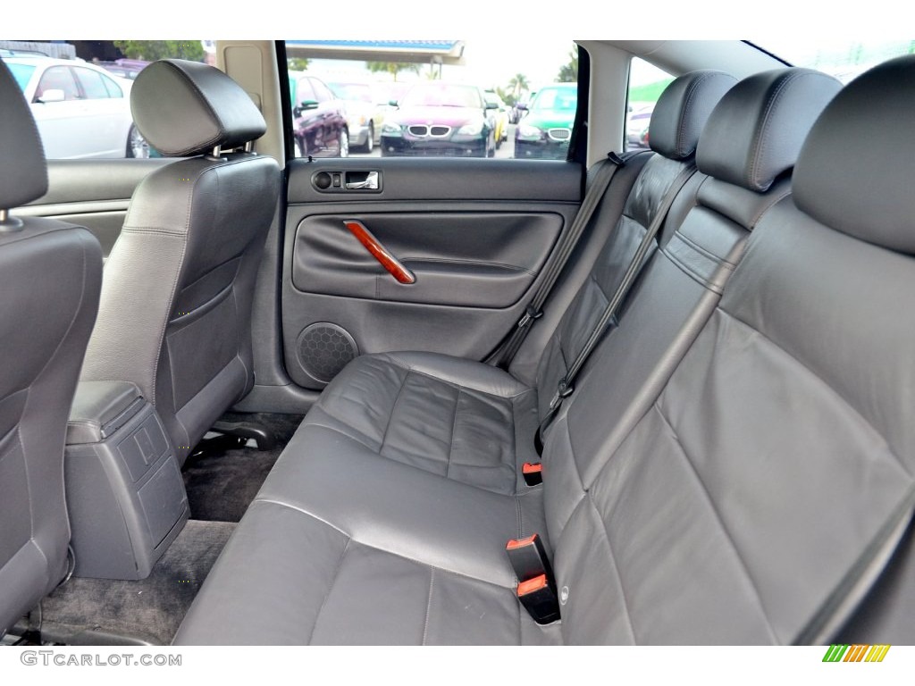 2005 Passat GLX Sedan - Blue Graphite Metallic / Grey photo #47