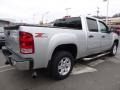 Pure Silver Metallic - Sierra 1500 SLE Crew Cab 4x4 Photo No. 6