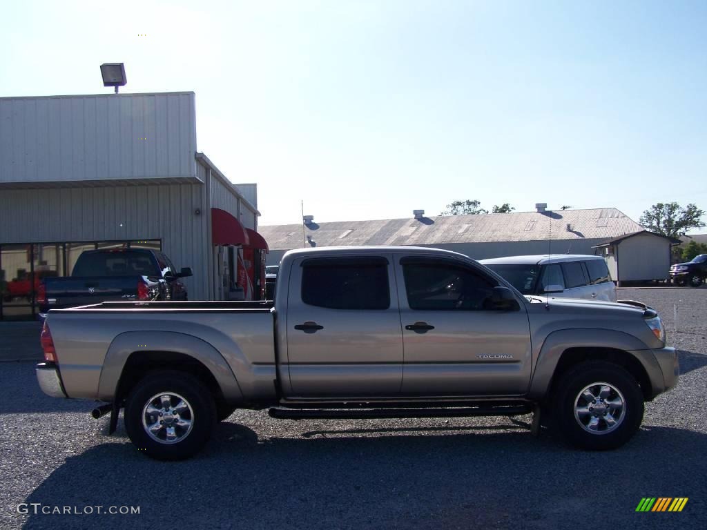 2007 Tacoma V6 PreRunner Double Cab - Desert Sand Mica / Taupe photo #2