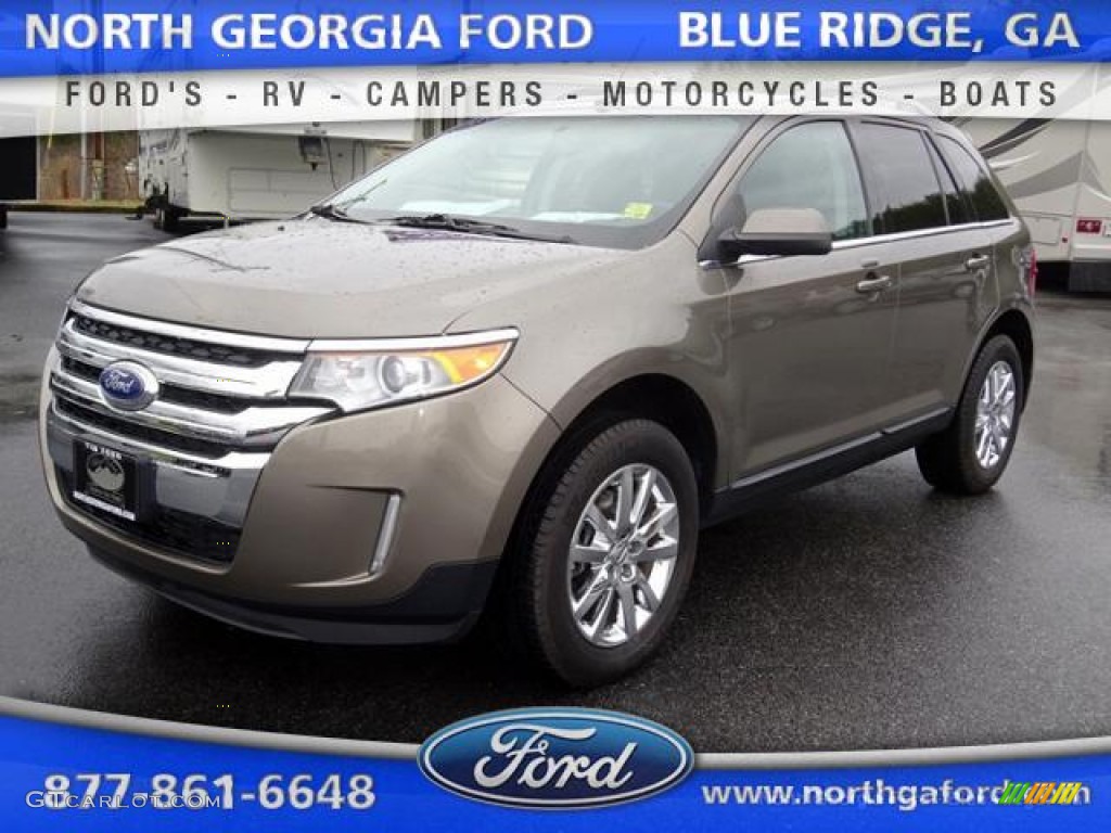 2014 Edge Limited AWD - Mineral Gray / Charcoal Black photo #1