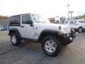 Bright Silver Metallic 2009 Jeep Wrangler X 4x4