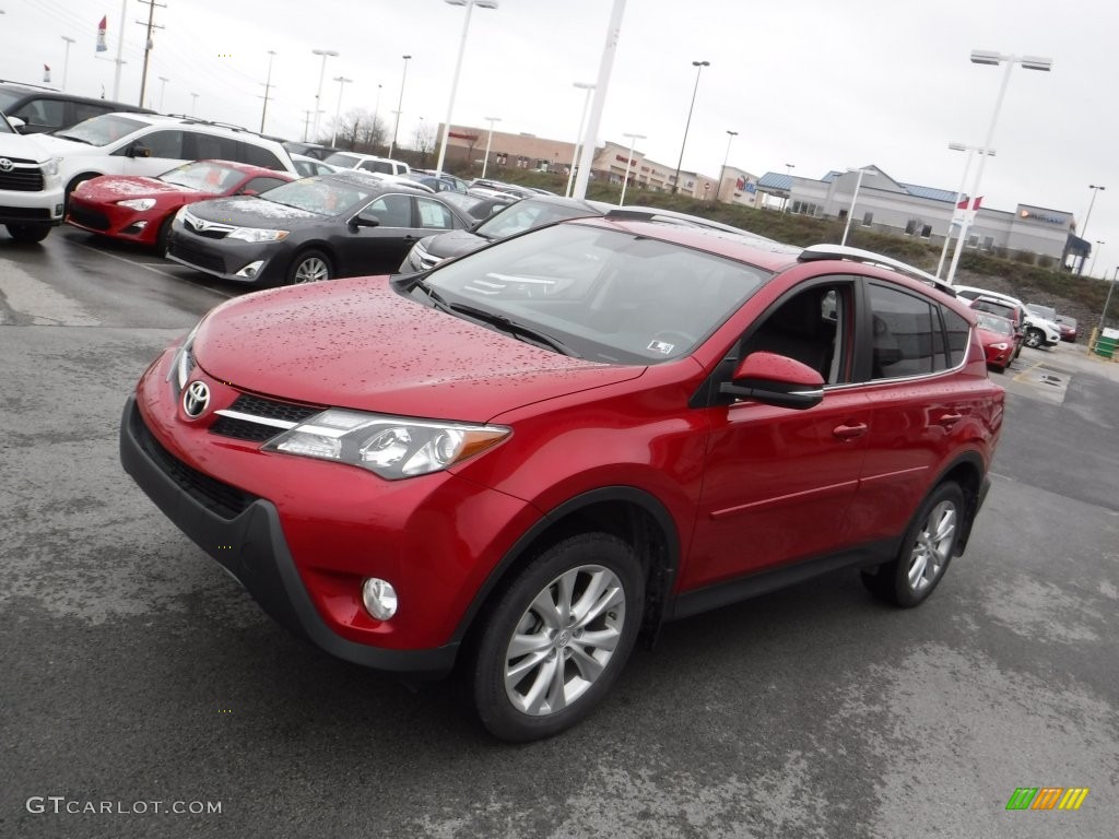 Barcelona Red Metallic 2013 Toyota RAV4 Limited AWD Exterior Photo #109137054