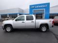 Quicksilver Metallic - Sierra 1500 SLE Crew Cab 4x4 Photo No. 2