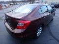 Crimson Pearl - Civic LX Sedan Photo No. 5