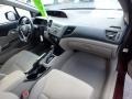 Crimson Pearl - Civic LX Sedan Photo No. 11