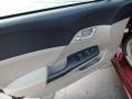 Crimson Pearl - Civic LX Sedan Photo No. 17