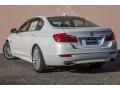 Mineral White Metallic - 5 Series 550i Sedan Photo No. 3