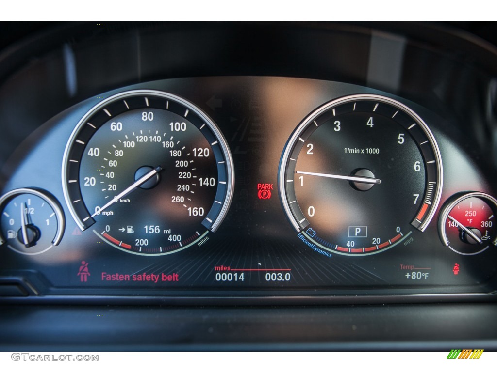 2016 5 Series 528i Sedan - Jet Black / Black photo #8