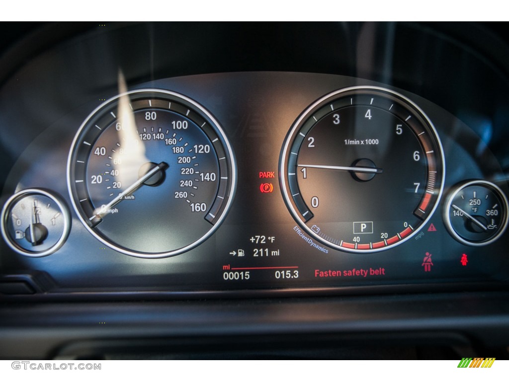 2016 5 Series 528i Sedan - Jet Black / Black photo #8
