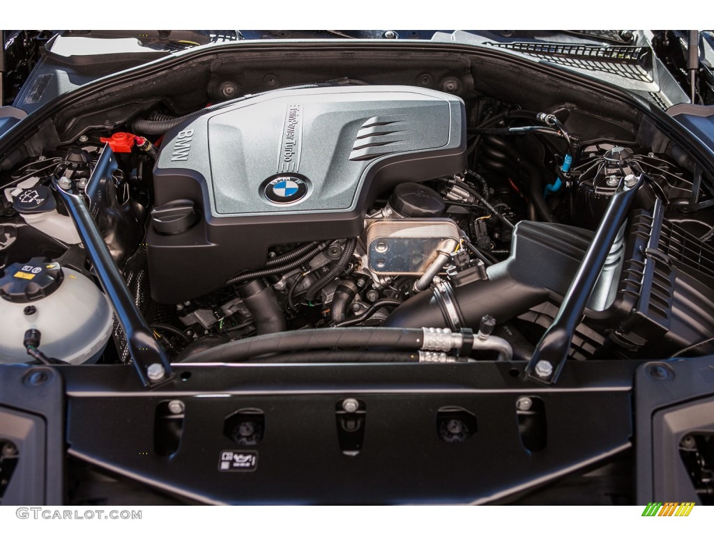 2016 5 Series 528i Sedan - Dark Graphite Metallic / Black photo #9