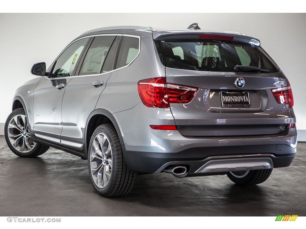 2016 X3 xDrive28d - Space Grey Metallic / Black photo #3