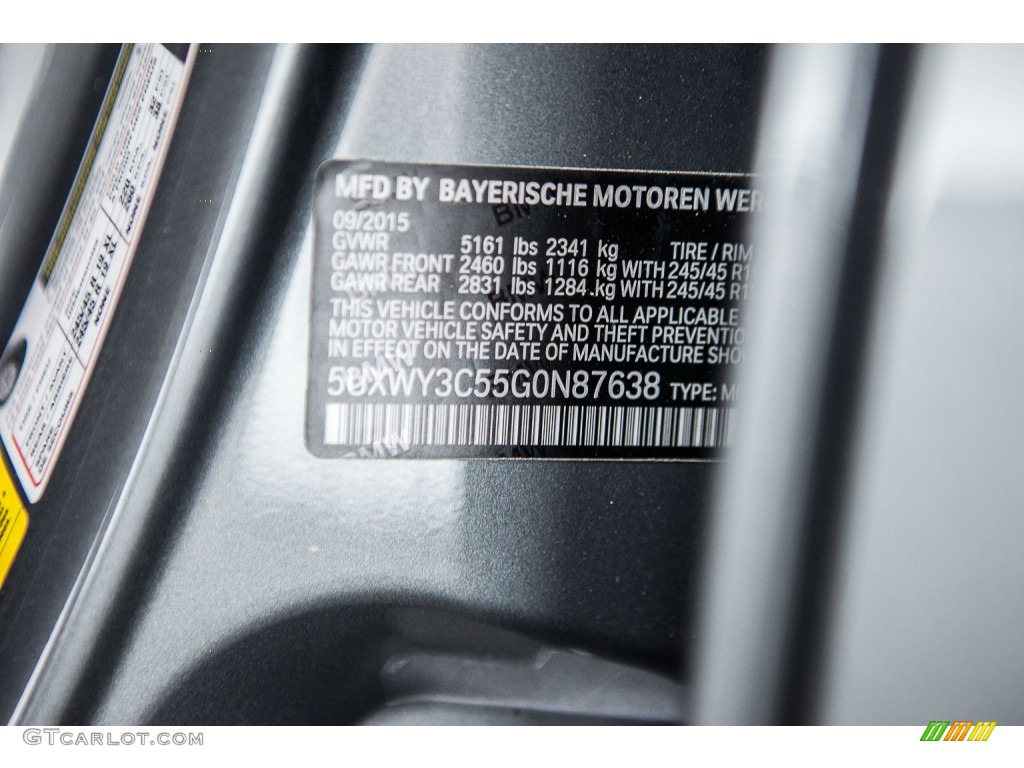 2016 X3 xDrive28d - Space Grey Metallic / Black photo #7